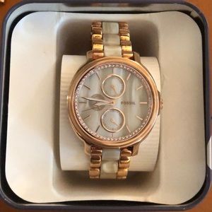 Fossil Rosegold Watch